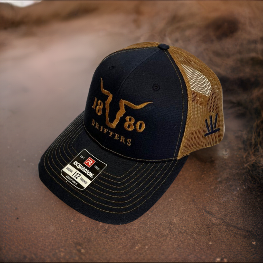 Navy/Caramel Snapback